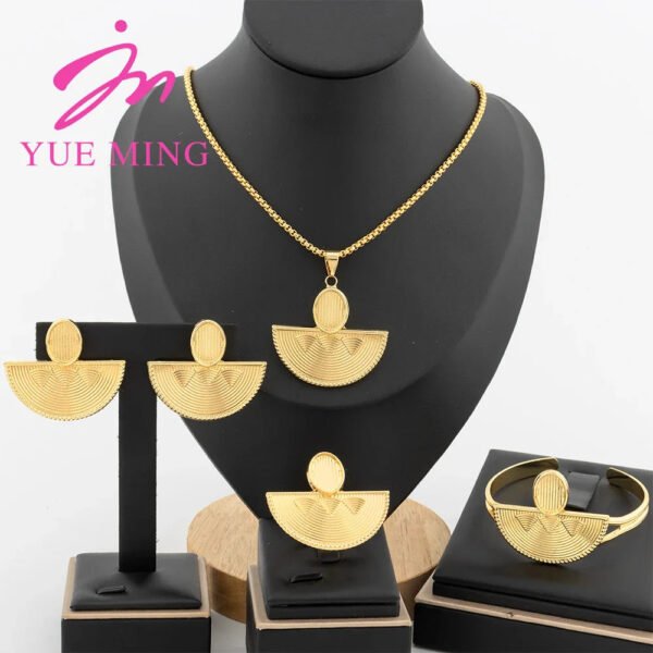 Yueming Luxury Wedding Jewelry Innovative Set