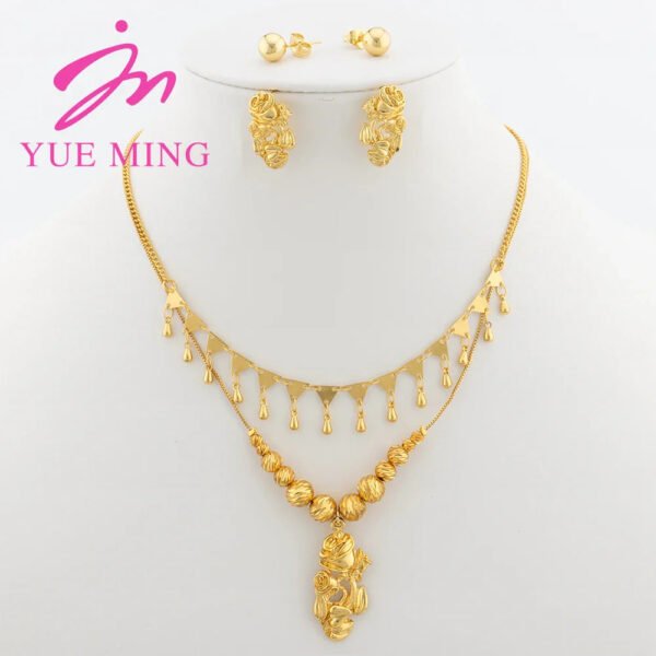 Yueming Trendy Statement Jewelry Set