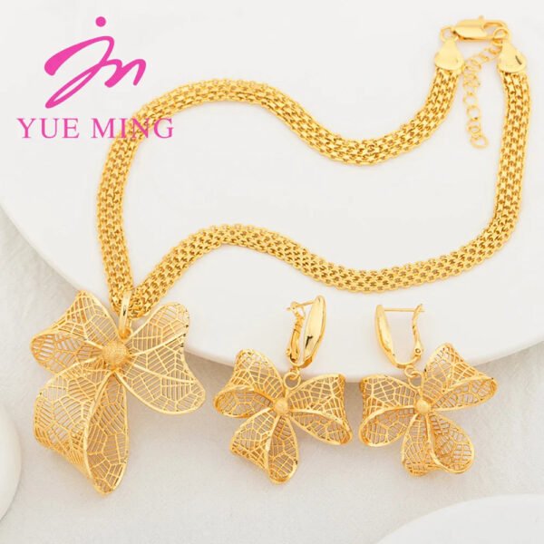 Yueming Copper Bridal Jewelry Exceptional Set