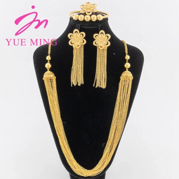 Yueming Luxury Wedding Jewelry Custom Set