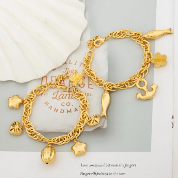 Yueming Copper Luxury Christmas Bracelet