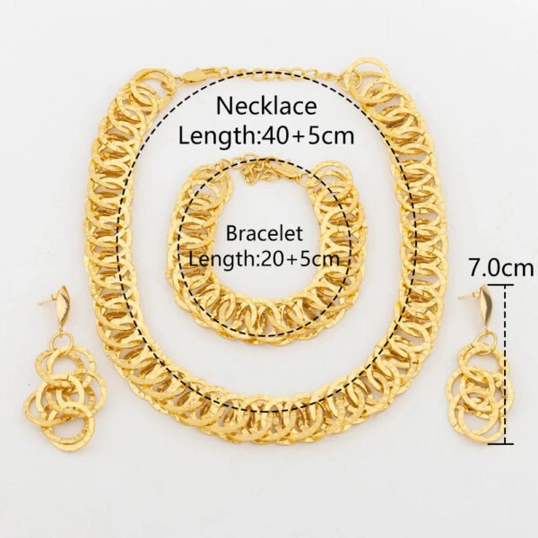Yueming Copper Elite Wedding Jewelry Set