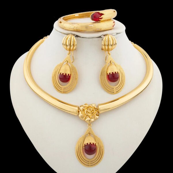 Yueming High-End Engagement Jewelry Set