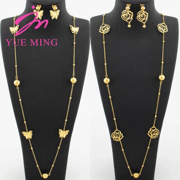Yueming Party Jewelry Flower Set