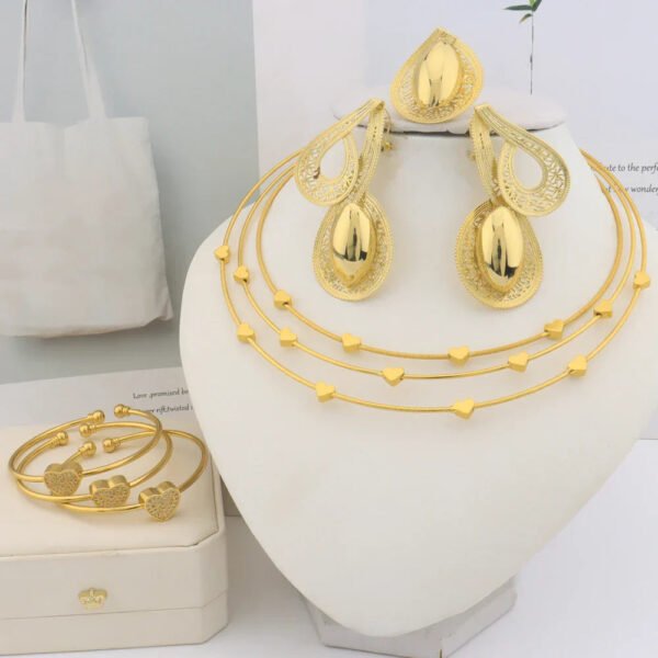 Yueming earrings bangle necklace modern custom for accessories party gift
