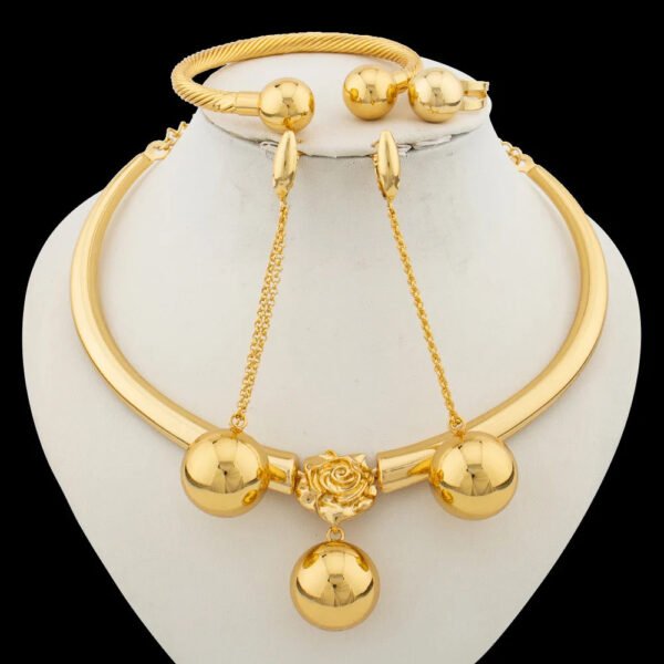 Yueming Copper Gala Jewelry Set