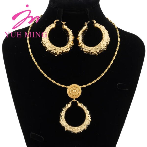 Yueming Copper Wedding Jewelry Exceptional Set
