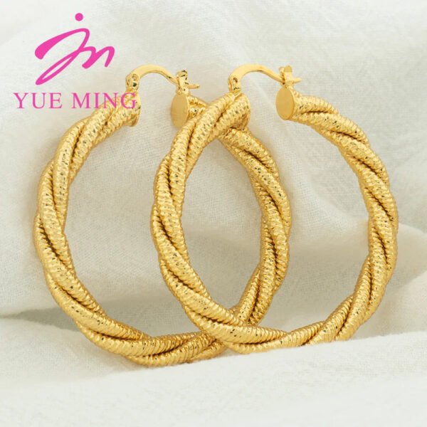 Yueming Copper Wedding Earrings