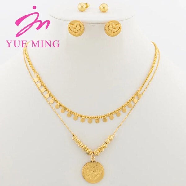 Yueming Copper Wedding Jewelry Extraordinary Set