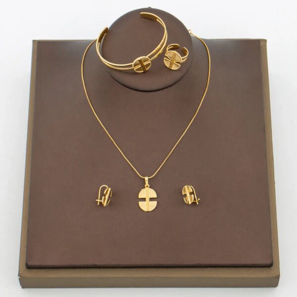 Yueming Copper Festive Jewelry Set