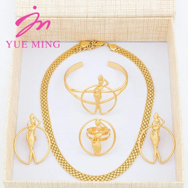 Yueming Sophisticated Wedding Jewelry Set