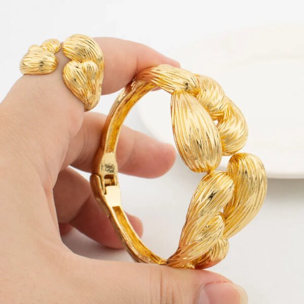 Yueming Copper Elegant Adjustable Jewelry Set