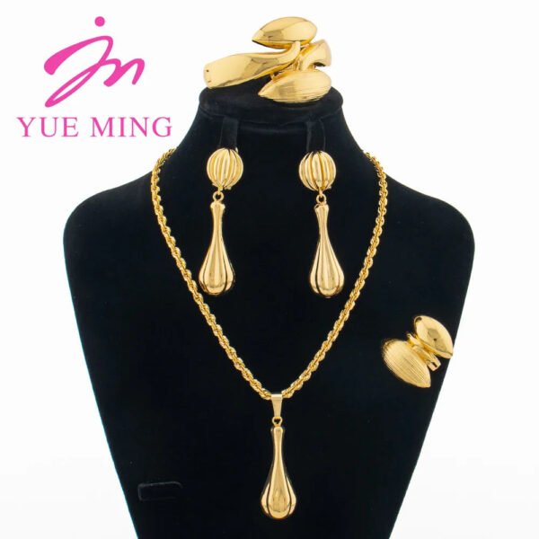 Yueming Copper Elegant Party Jewelry Set