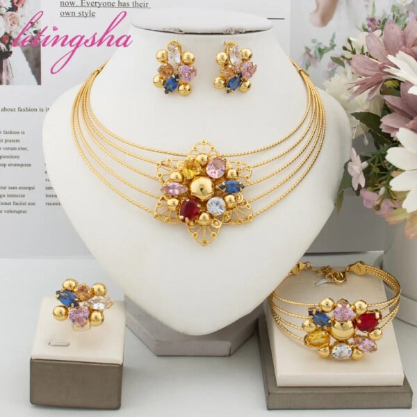 Yueming Wedding Jewelry Fancy Set