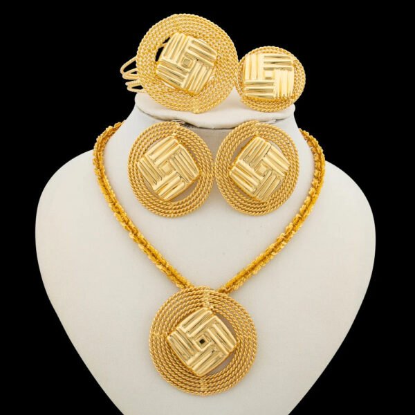 Yueming Wedding Jewelry Handcrafted Set