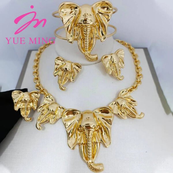 Yueming Copper Bridal Jewelry Splendid Set