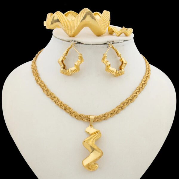 Yueming Luxury Wedding Jewelry Premium Set