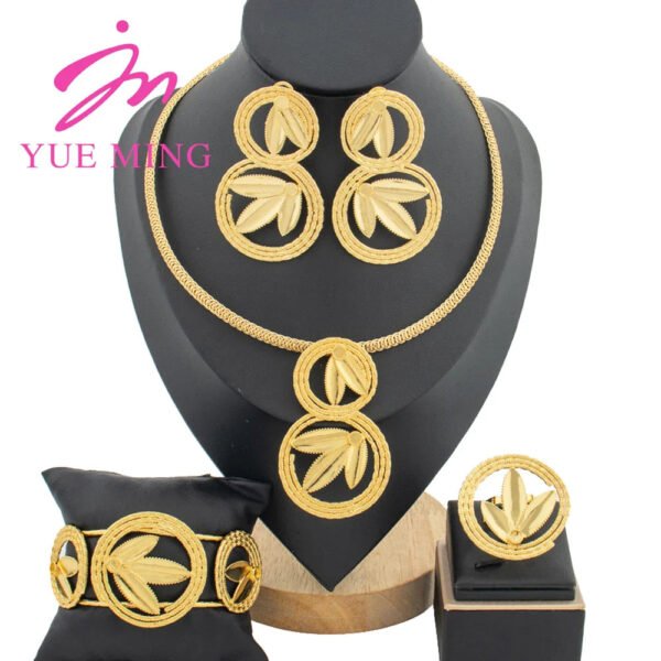 Yueming Fashion Wedding Jewelry Premium Set