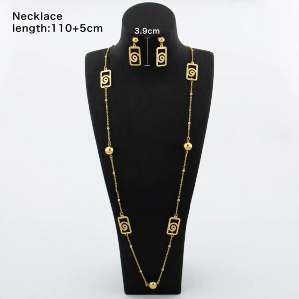 Yueming Copper Vintage Wedding Necklace